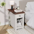 1 PB MDF Single Drawer Coffee Table - Stylish and Functional Sofa Side Table, Durable MDF Material, Space-Saving Design, Easy to Assemble
