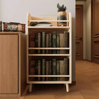 Étagère en bois de pin massif robuste pour le salon