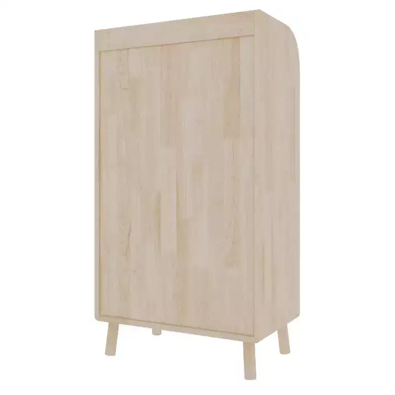Étagère en bois de pin massif robuste pour le salon
