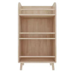 Étagère en bois de pin massif robuste pour le salon
