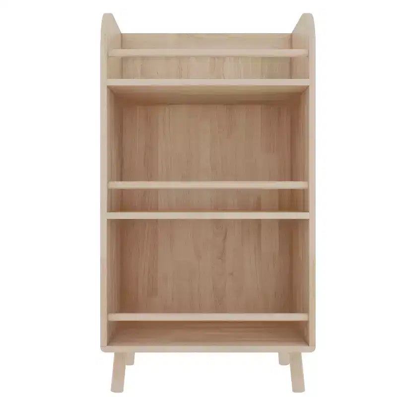 Étagère en bois de pin massif robuste pour le salon