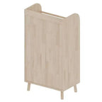 Étagère en bois de pin massif robuste pour le salon