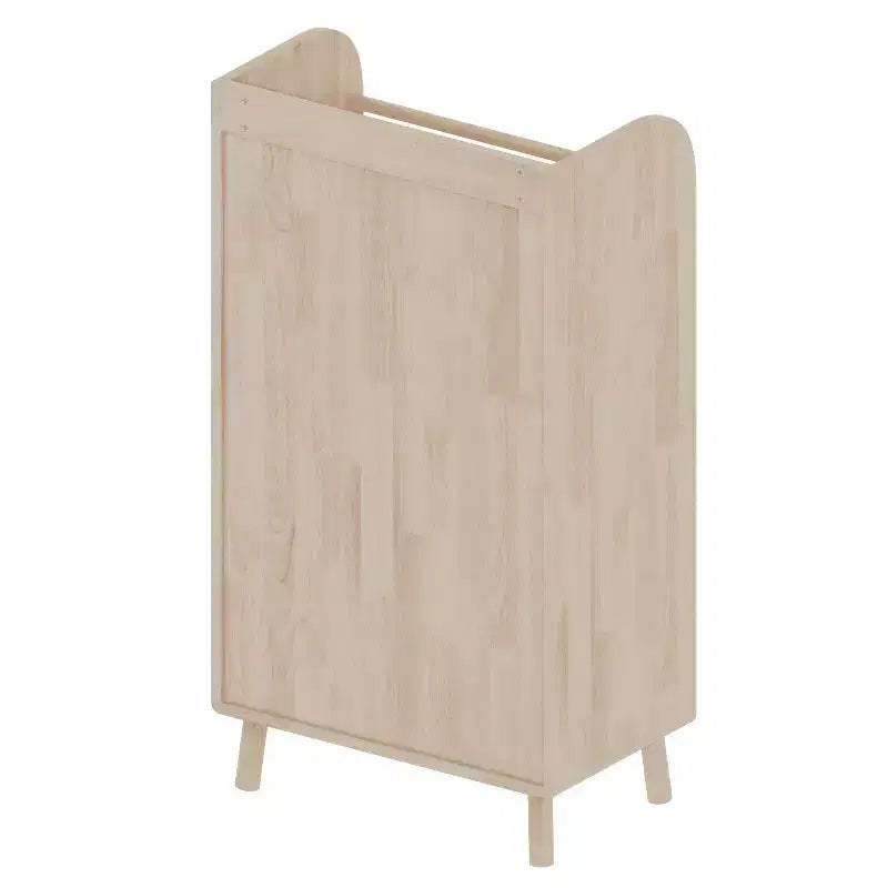 Étagère en bois de pin massif robuste pour le salon