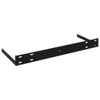 Étagère murale nid d'abeille blanche MDF, métal 80 x 23,5 x 4 cm