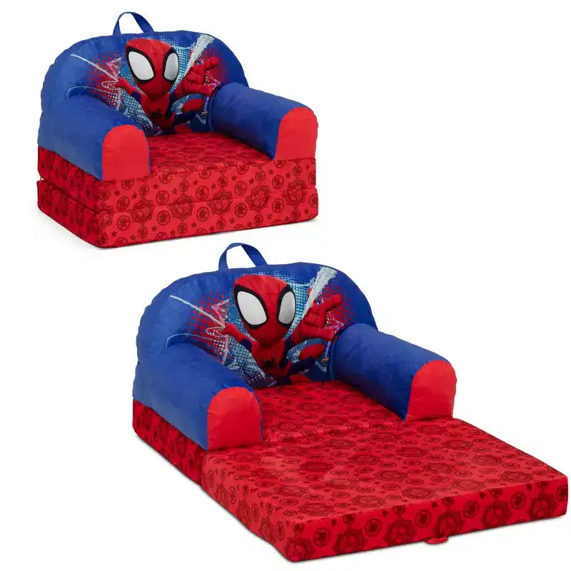 Delta Children Spidey & His Amazing Friends Cozee Buddy Flip-out Chair