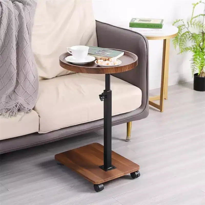 Table d'appoint mobile, Bureau d'écriture portable et sur pied pour la maison et la chambre à coucher