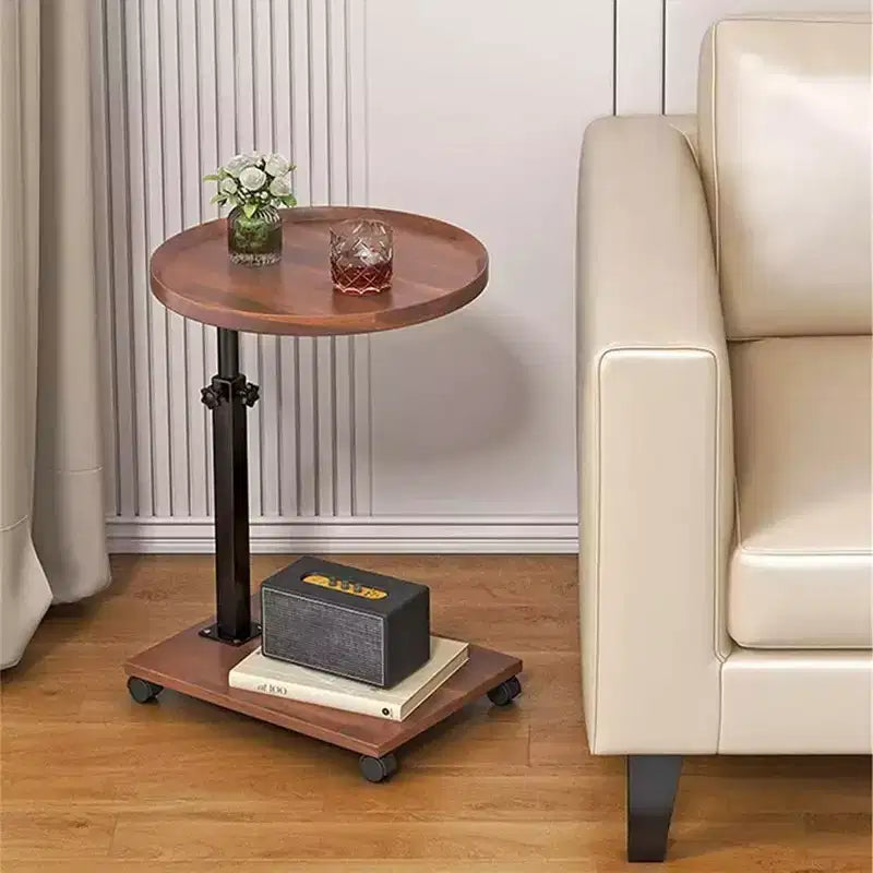 Table d'appoint mobile, Bureau d'écriture portable et sur pied pour la maison et la chambre à coucher