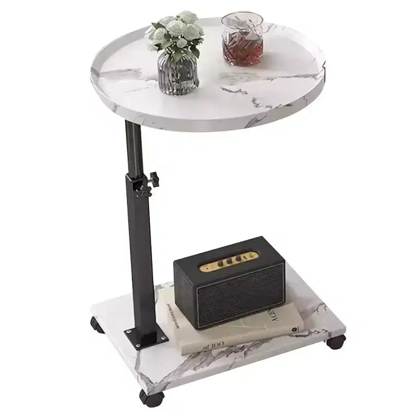 Table d'appoint mobile, Bureau d'écriture portable et sur pied pour la maison et la chambre à coucher