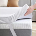 Okak Modern 2-4Inches Gel Memory Foam Mattress with High-strength Elastic Bands,CertiPUR-US Certified Bed Mattresses for Comfy Sleep