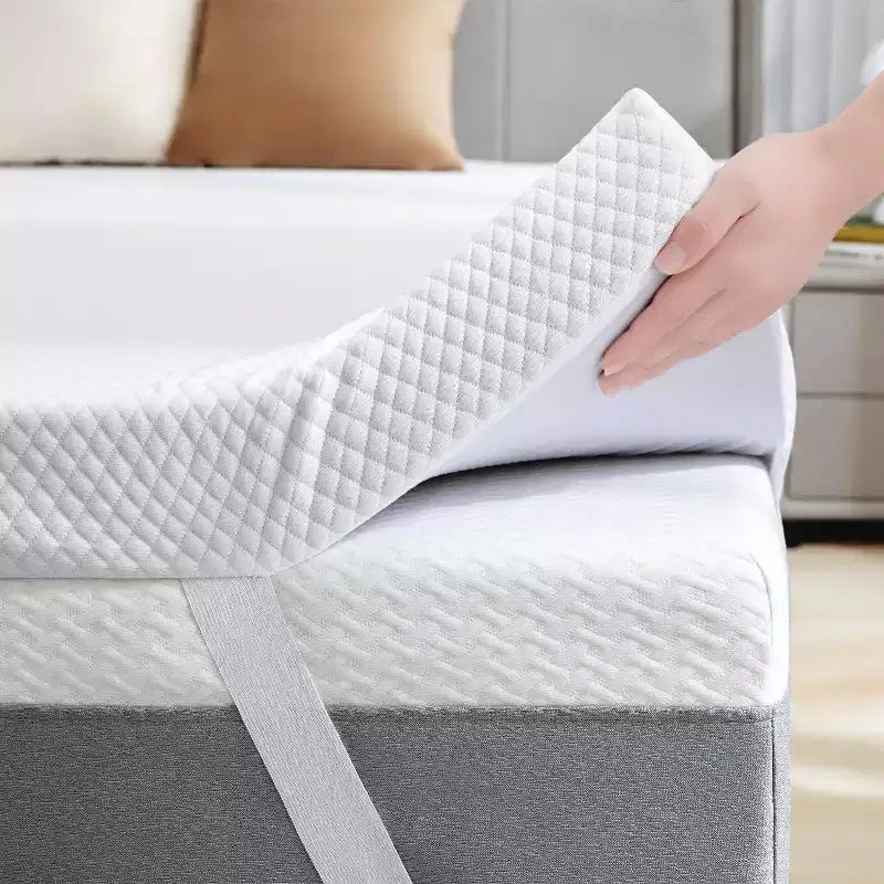 Okak Modern 2-4Inches Gel Memory Foam Mattress with High-strength Elastic Bands,CertiPUR-US Certified Bed Mattresses for Comfy Sleep