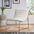 Fauteuil canapé moderne rembourré en similicuir