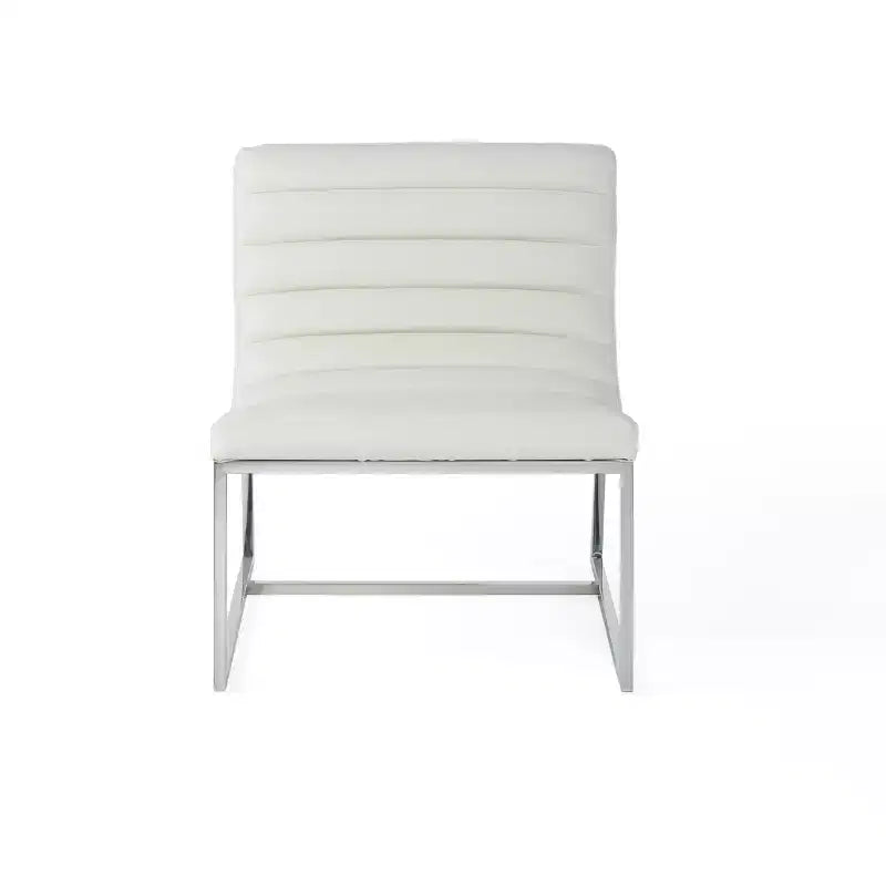 Fauteuil canapé moderne rembourré en similicuir