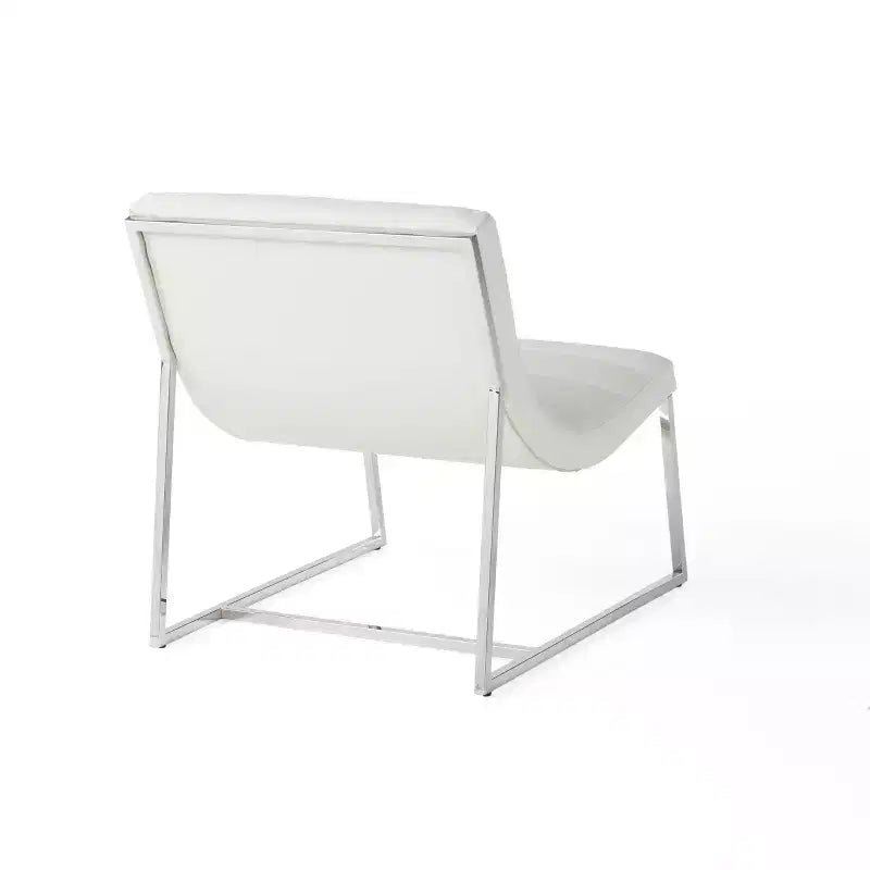 Fauteuil canapé moderne rembourré en similicuir