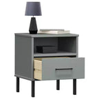 Table de chevet Armoire de rangement pour chambre Table de chevet en bois de pin massif