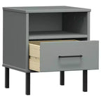 Table de chevet Armoire de rangement pour chambre Table de chevet en bois de pin massif