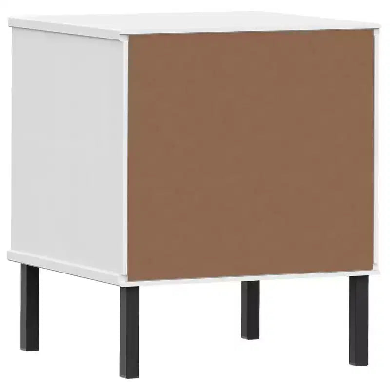 Table de chevet Armoire de rangement pour chambre Table de chevet en bois de pin massif