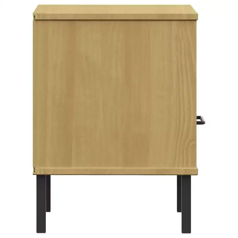Table de chevet Armoire de rangement pour chambre Table de chevet en bois de pin massif