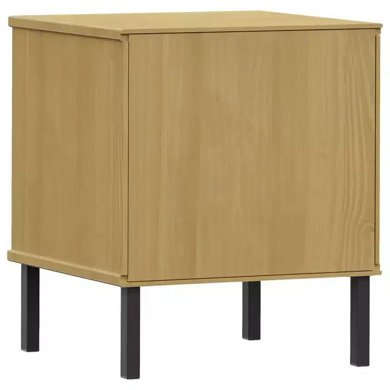 Table de chevet Armoire de rangement pour chambre Table de chevet en bois de pin massif