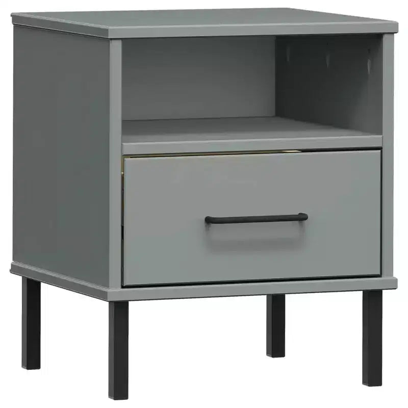 Table de chevet Armoire de rangement pour chambre Table de chevet en bois de pin massif