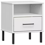 Table de chevet Armoire de rangement pour chambre Table de chevet en bois de pin massif