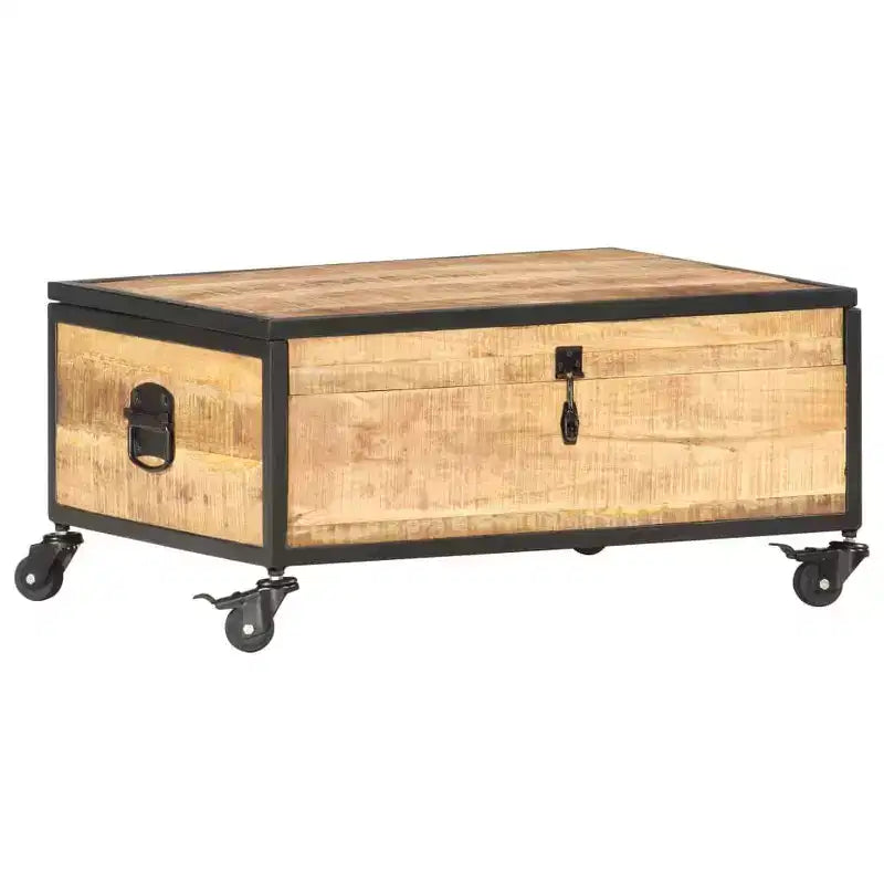 Table basse 27.6x19.7x13 Bois de manguier massif