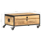 Table basse 27.6x19.7x13 Bois de manguier massif