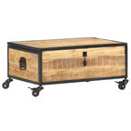 Table basse 27.6x19.7x13 Bois de manguier massif