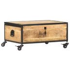 Table basse 27.6x19.7x13 Bois de manguier massif