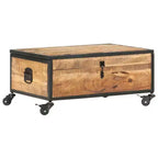 Table basse 27.6x19.7x13 Bois de manguier massif