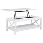 Coaster,Skyview 44-inch Rectangular Lift Top Coffee Table White